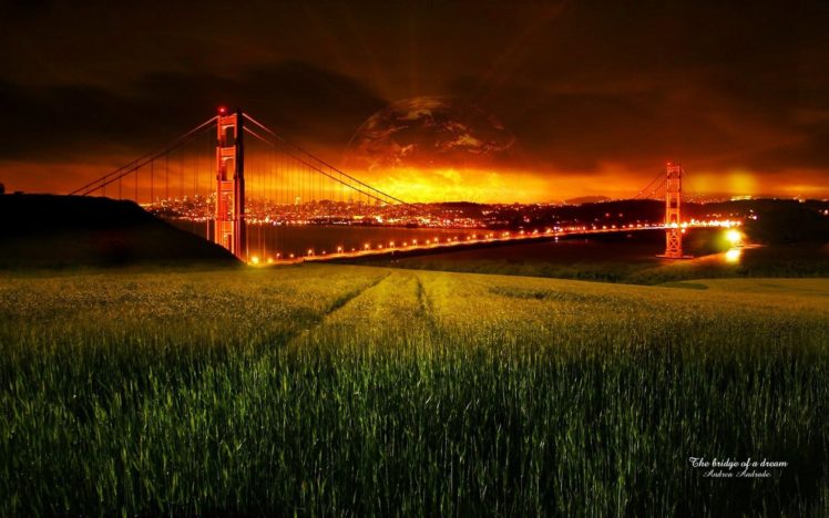 cityscape, Bridge, San Francisco, USA HD Wallpaper Desktop Background