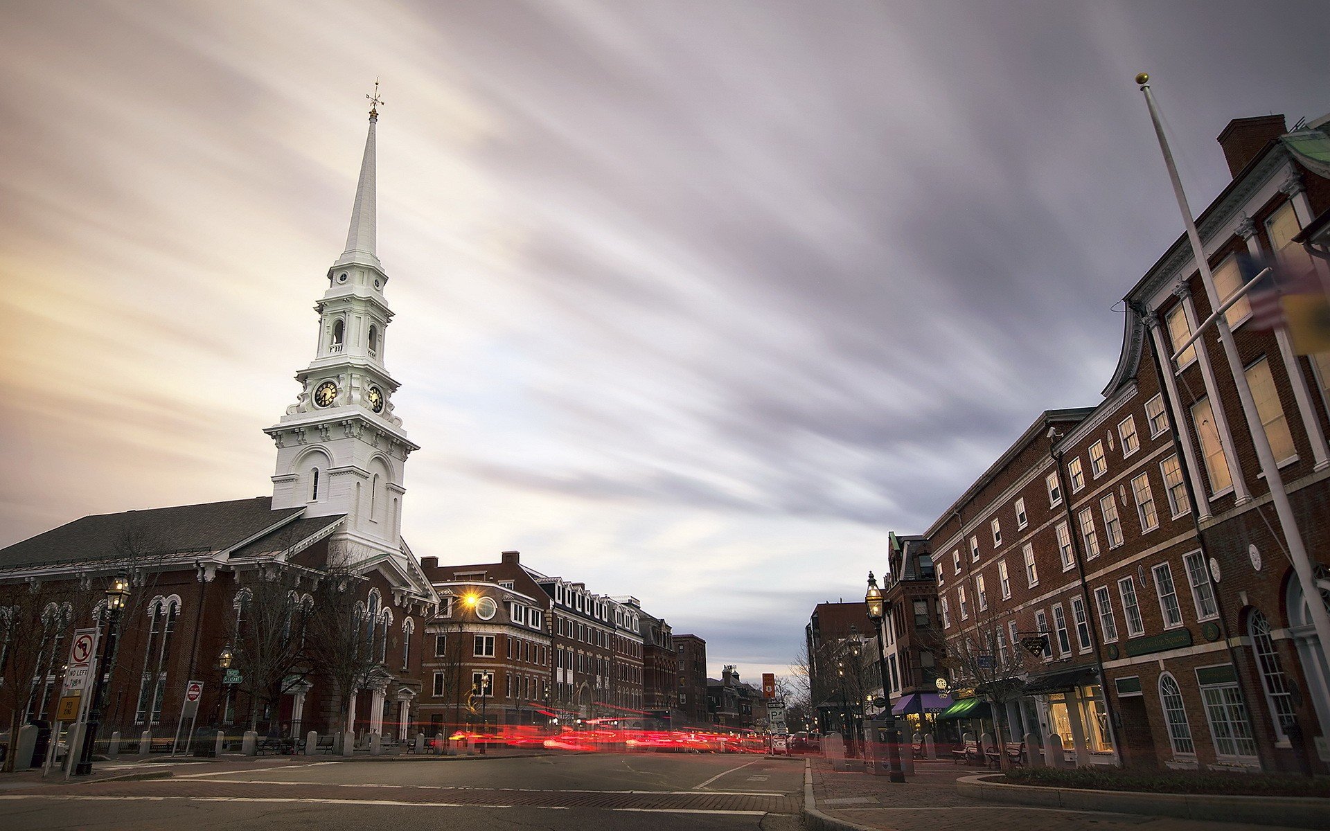 church, Street Wallpaper