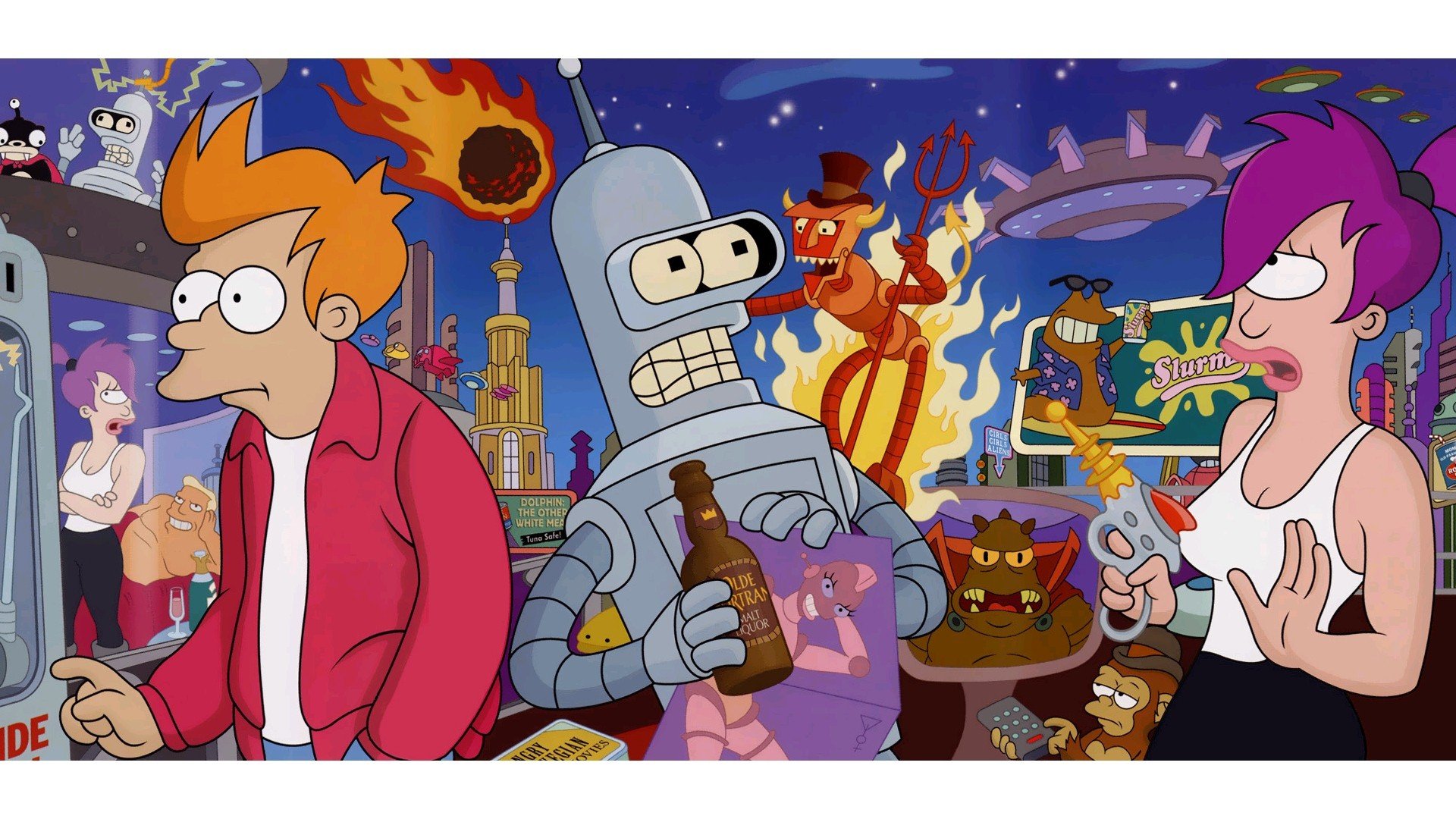 Futurama Backgrounds 71 pictures