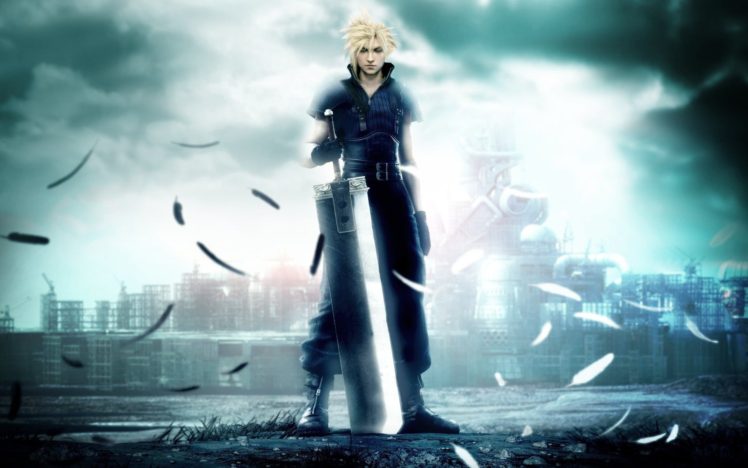 Final Fantasy, Final Fantasy VII, Cloud Strife, Buster sword HD Wallpaper Desktop Background