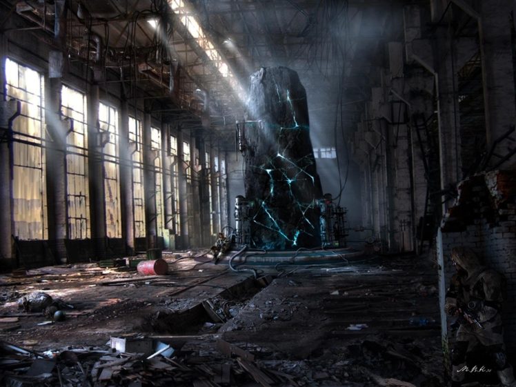 apocalyptic, Monolith, Chernobyl, Shadow of Chernobyl HD Wallpaper Desktop Background