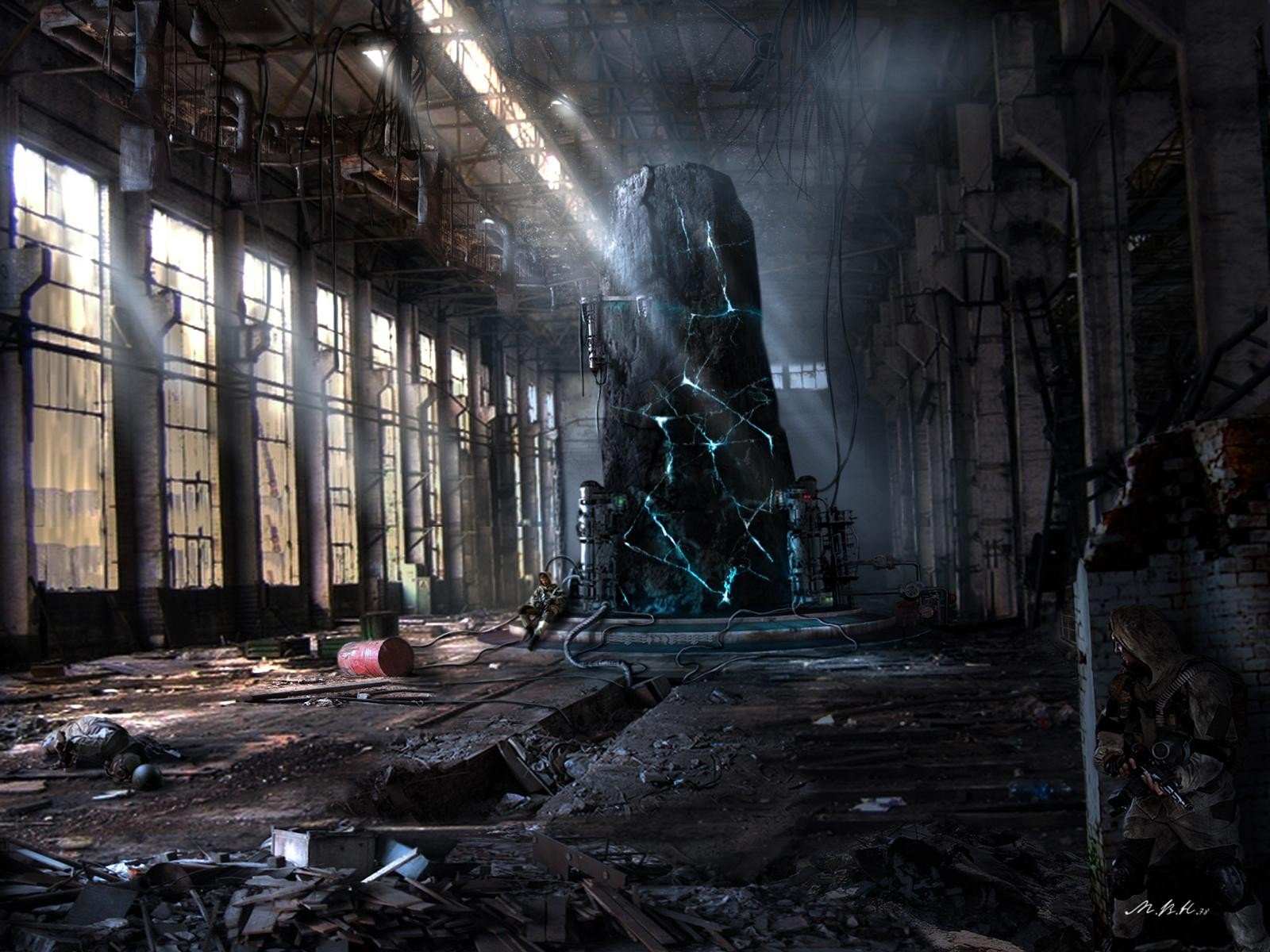 apocalyptic, Monolith, Chernobyl, Shadow of Chernobyl Wallpaper