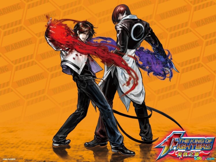 King of Fighters, Kyo Kusanagi, Iori Yagami HD Wallpaper Desktop Background