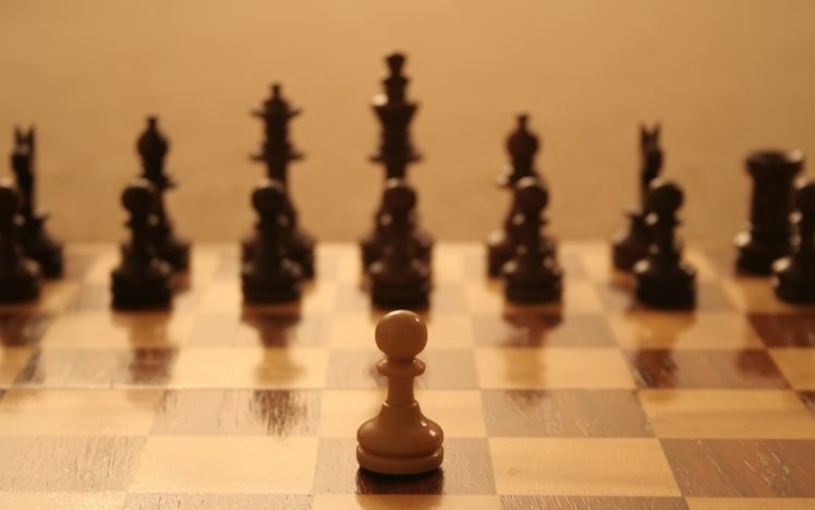 chess, Depth of field, Board games HD Wallpaper Desktop Background