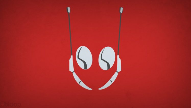heroes, Ant Man, Blo0p, Red background HD Wallpaper Desktop Background