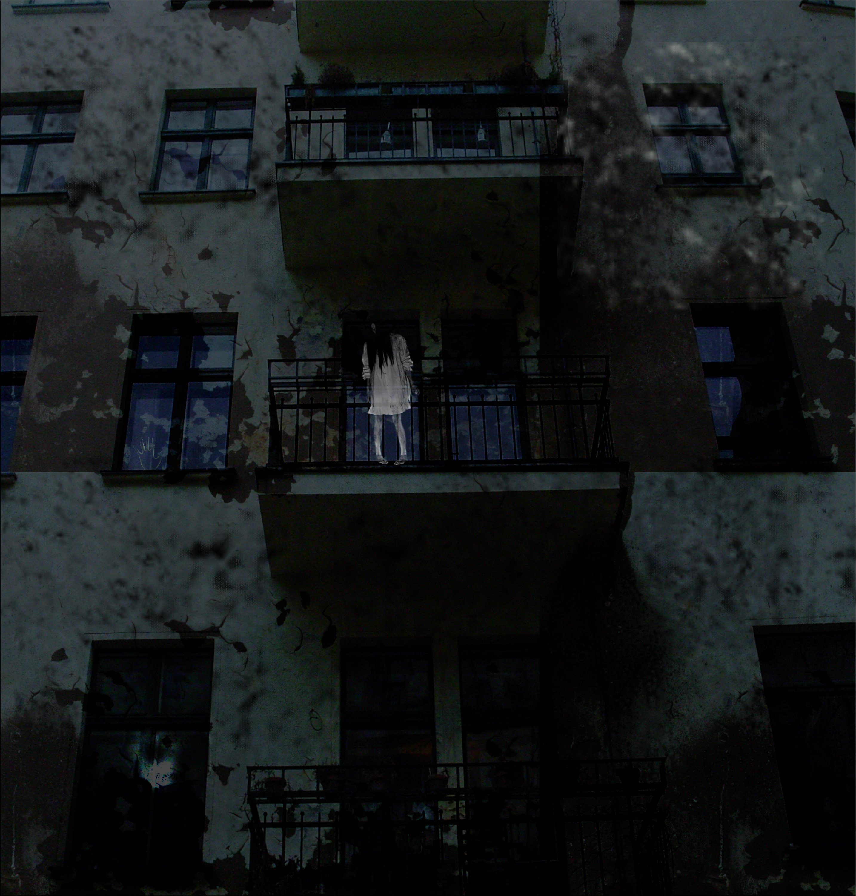 horror, Balconies Wallpaper