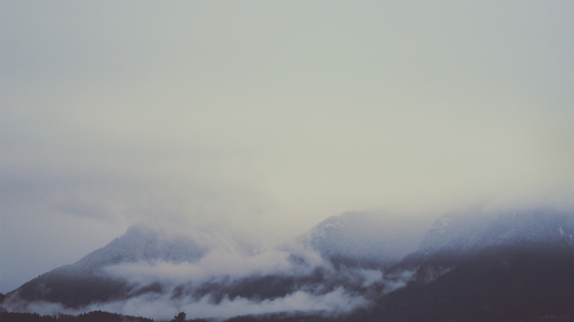mist, Mountain Wallpaper