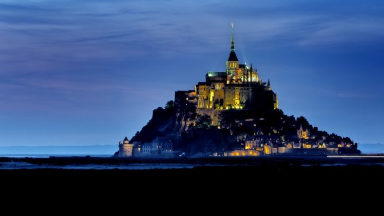 Mont Saint Michel HD Wallpaper Desktop Background