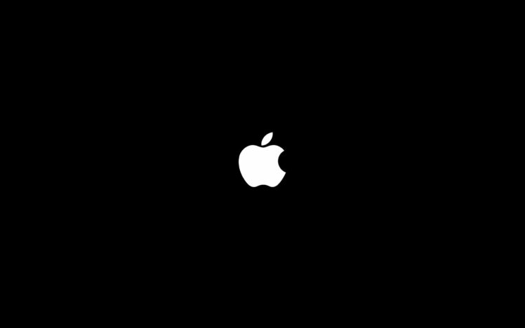 Apple Inc., Black HD Wallpaper Desktop Background
