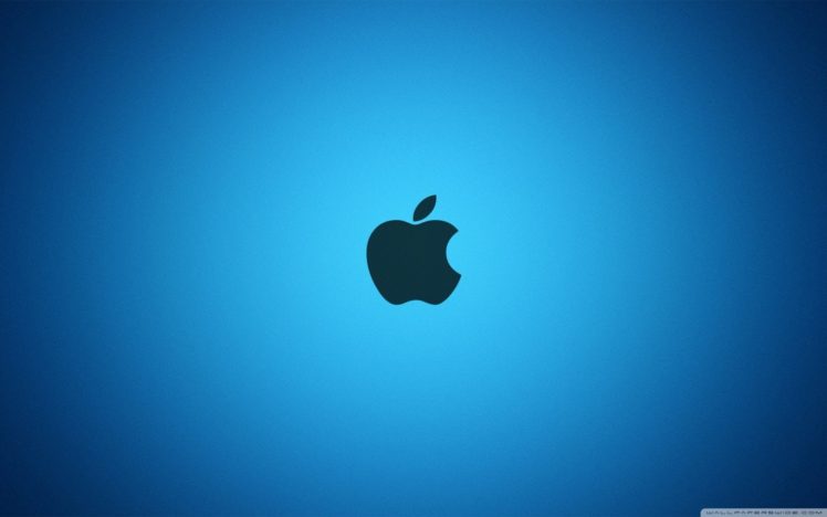 Apple Inc., Blue HD Wallpaper Desktop Background