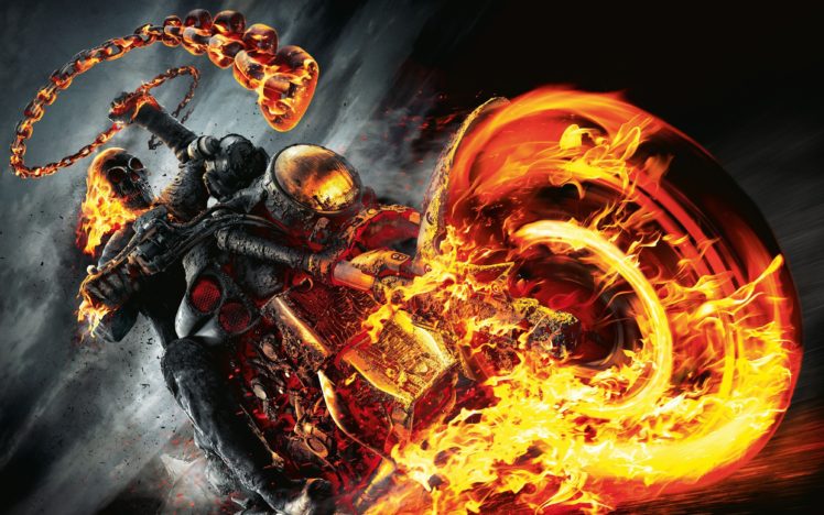 fire, Ghost Rider HD Wallpaper Desktop Background