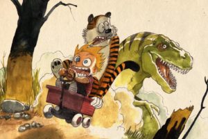 Calvin and Hobbes, Tyrannosaurus rex