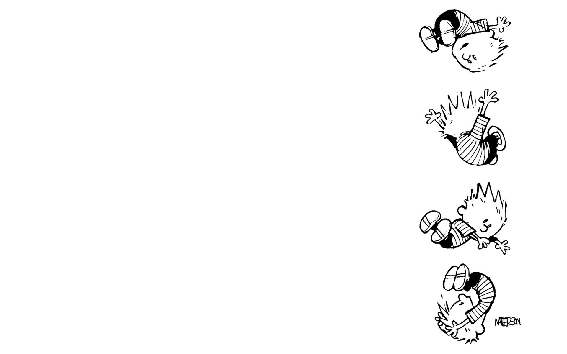 Calvin and Hobbes Wallpaper