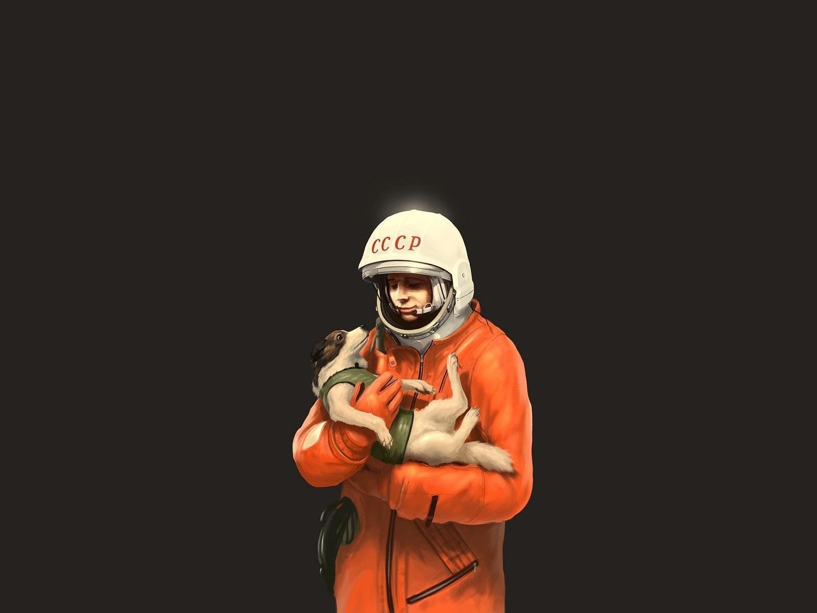 astronaut, USSR, Yuri Gagarin Wallpaper