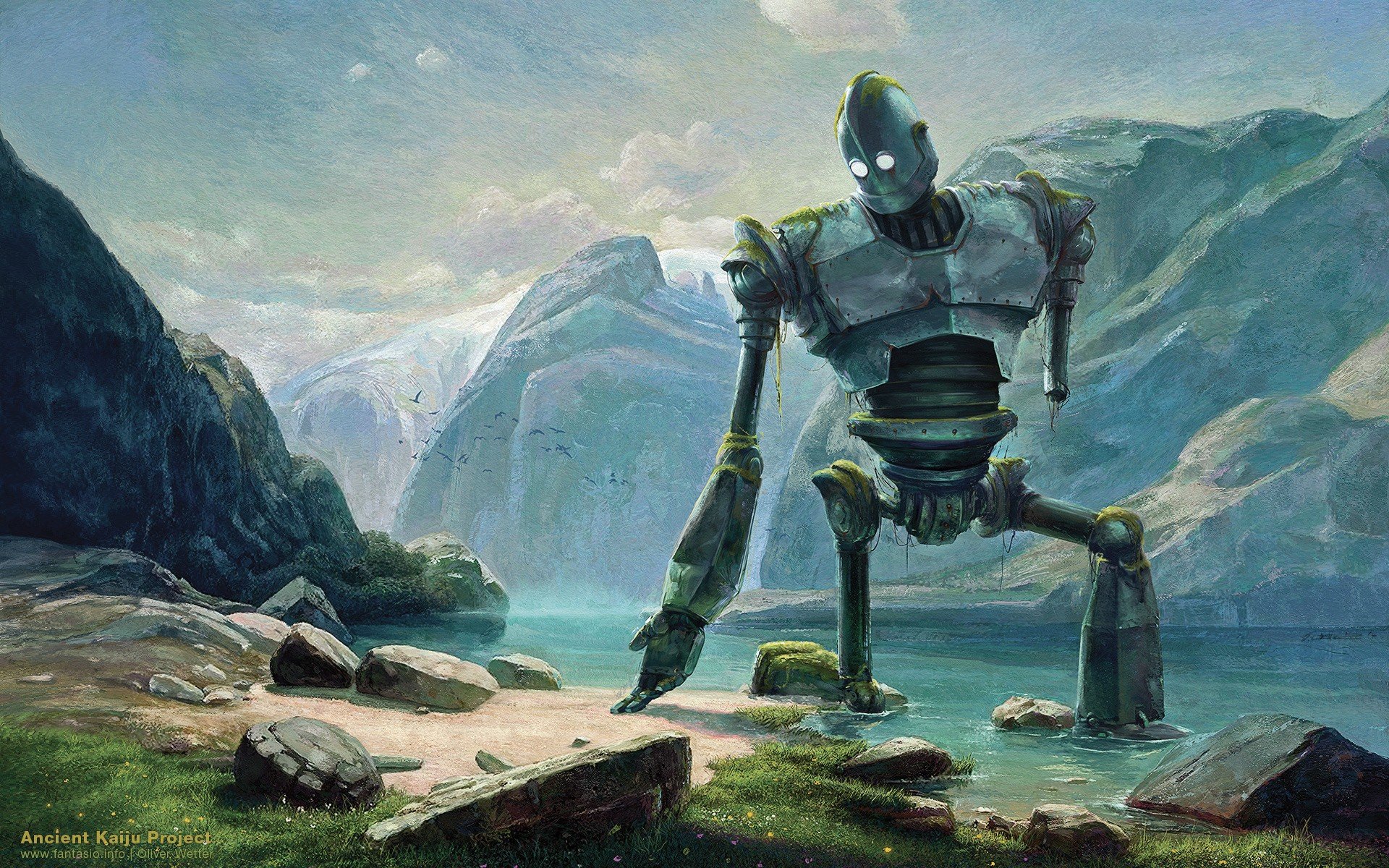 robot, The Iron Giant Wallpaper