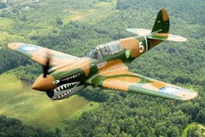 airplane, Aircraft, Curtiss P 40 Warhawk