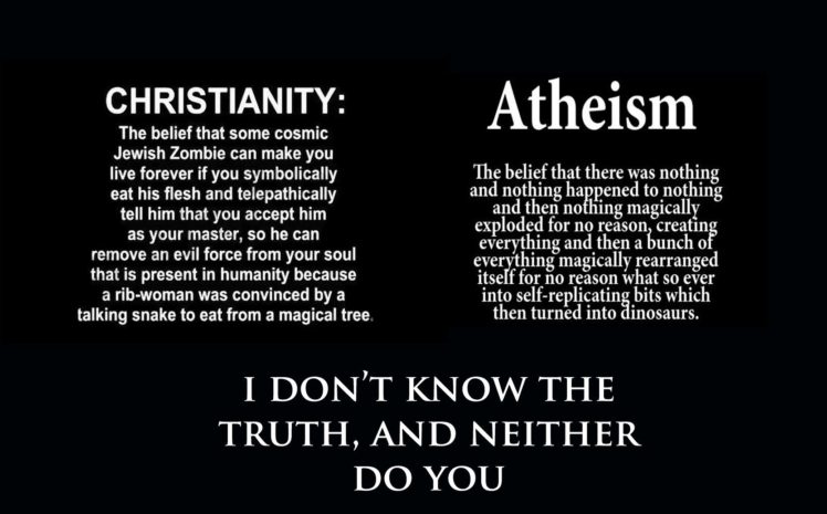 atheism, Christianity HD Wallpaper Desktop Background