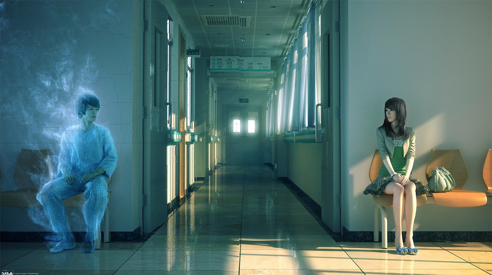 hospital, Ghost Wallpaper