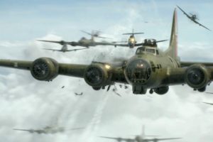 airplane, World War II, War Thunder, Boeing B 17 Flying Fortress, Star engine, Dogfight