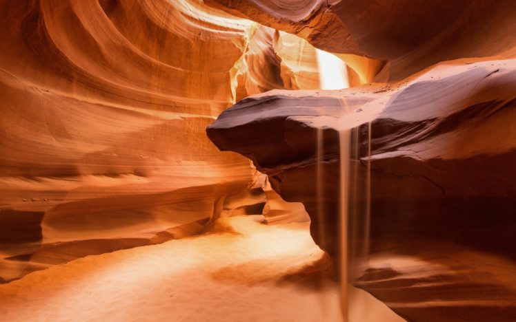 sand, Desert, Canyon, Antelope Canyon HD Wallpaper Desktop Background