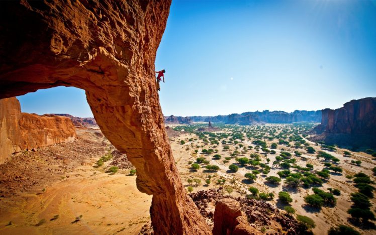 rock climbing, Arizona HD Wallpaper Desktop Background