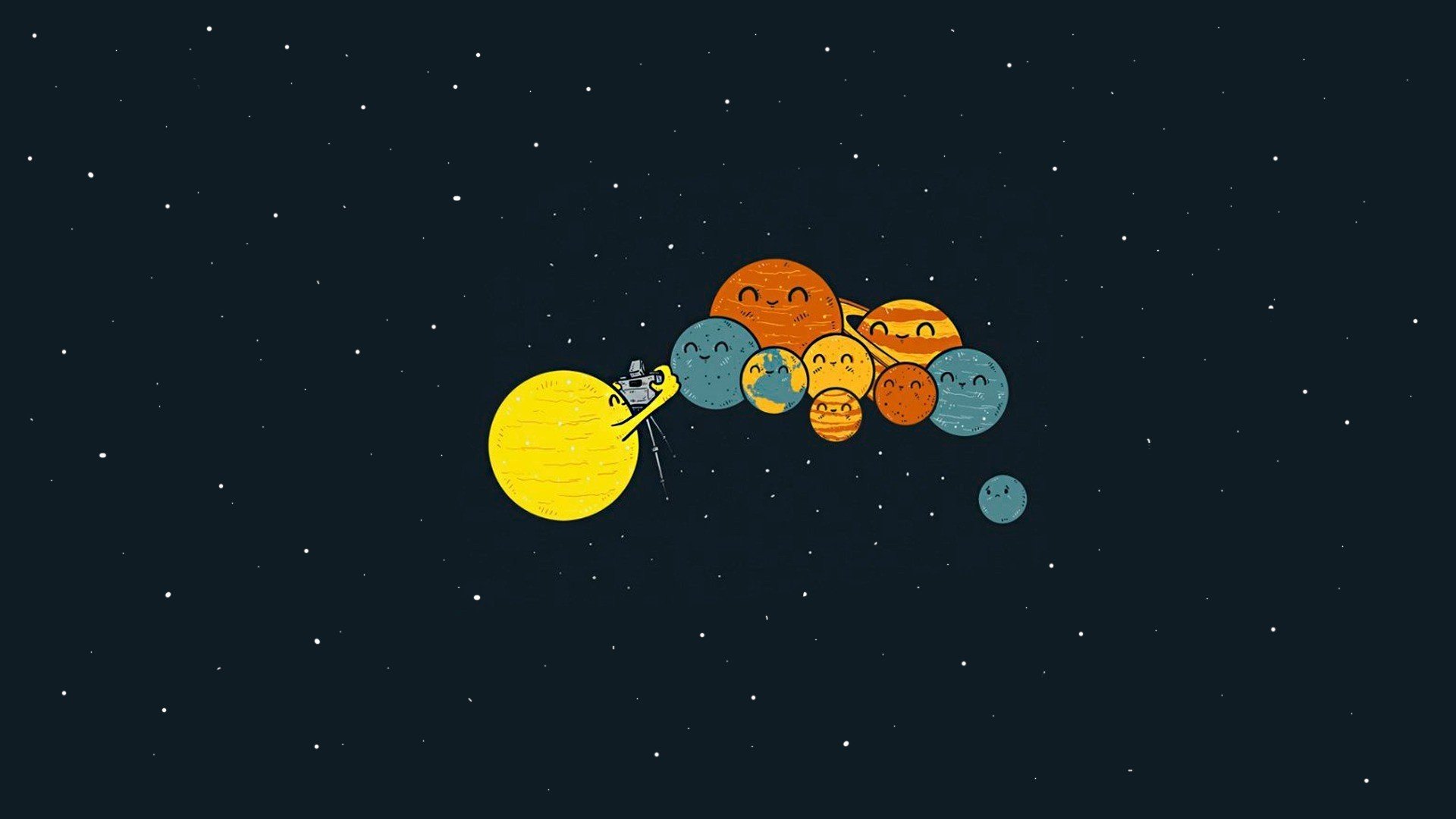 Solar System, Pluto Wallpaper