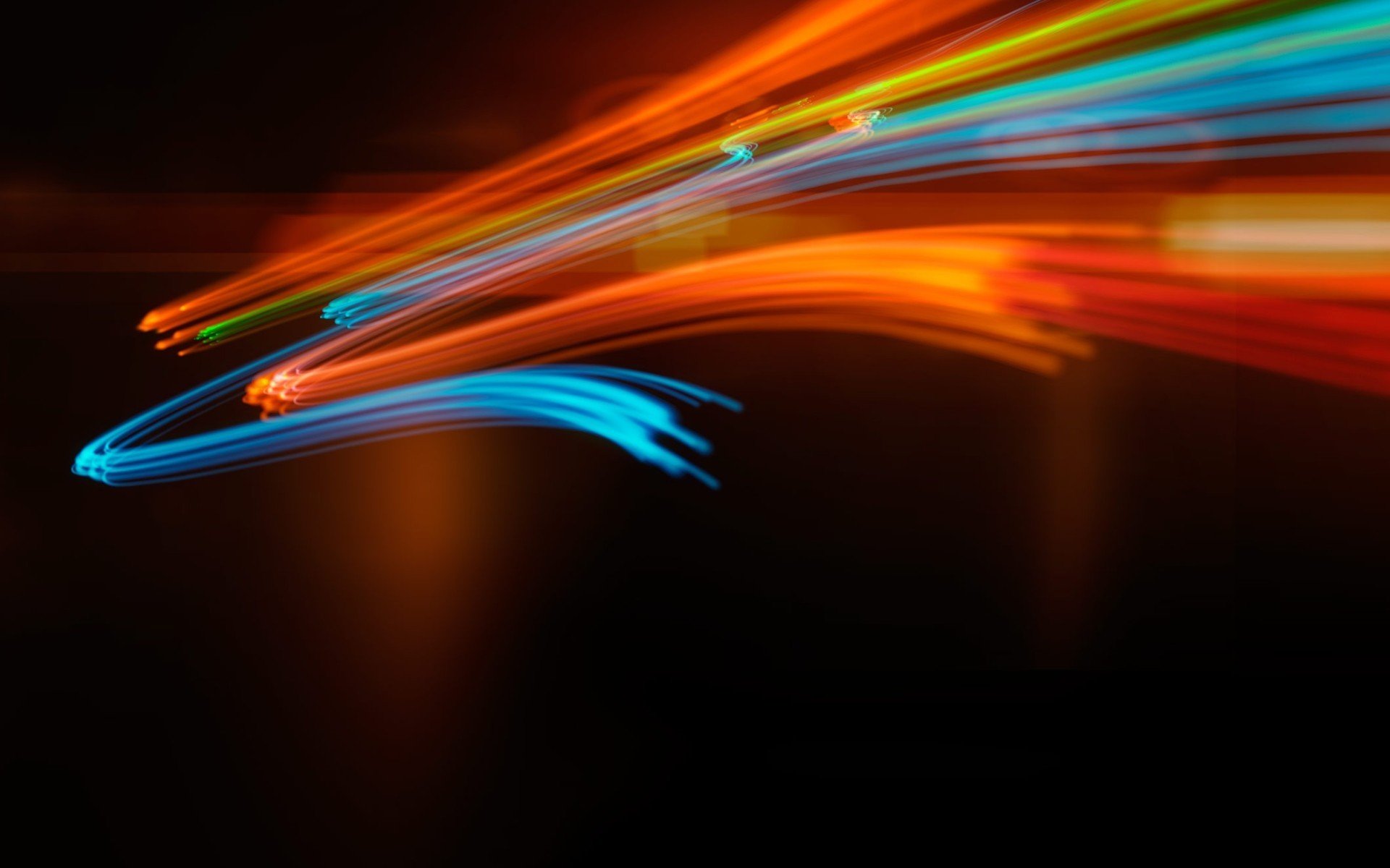 light trails Wallpaper