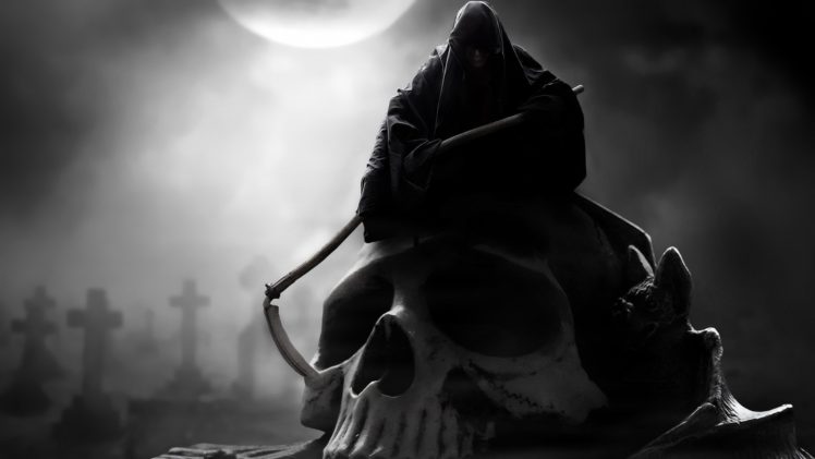 death, Grim Reaper, Skull HD Wallpaper Desktop Background