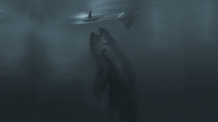 creature, Sea monsters HD Wallpaper Desktop Background