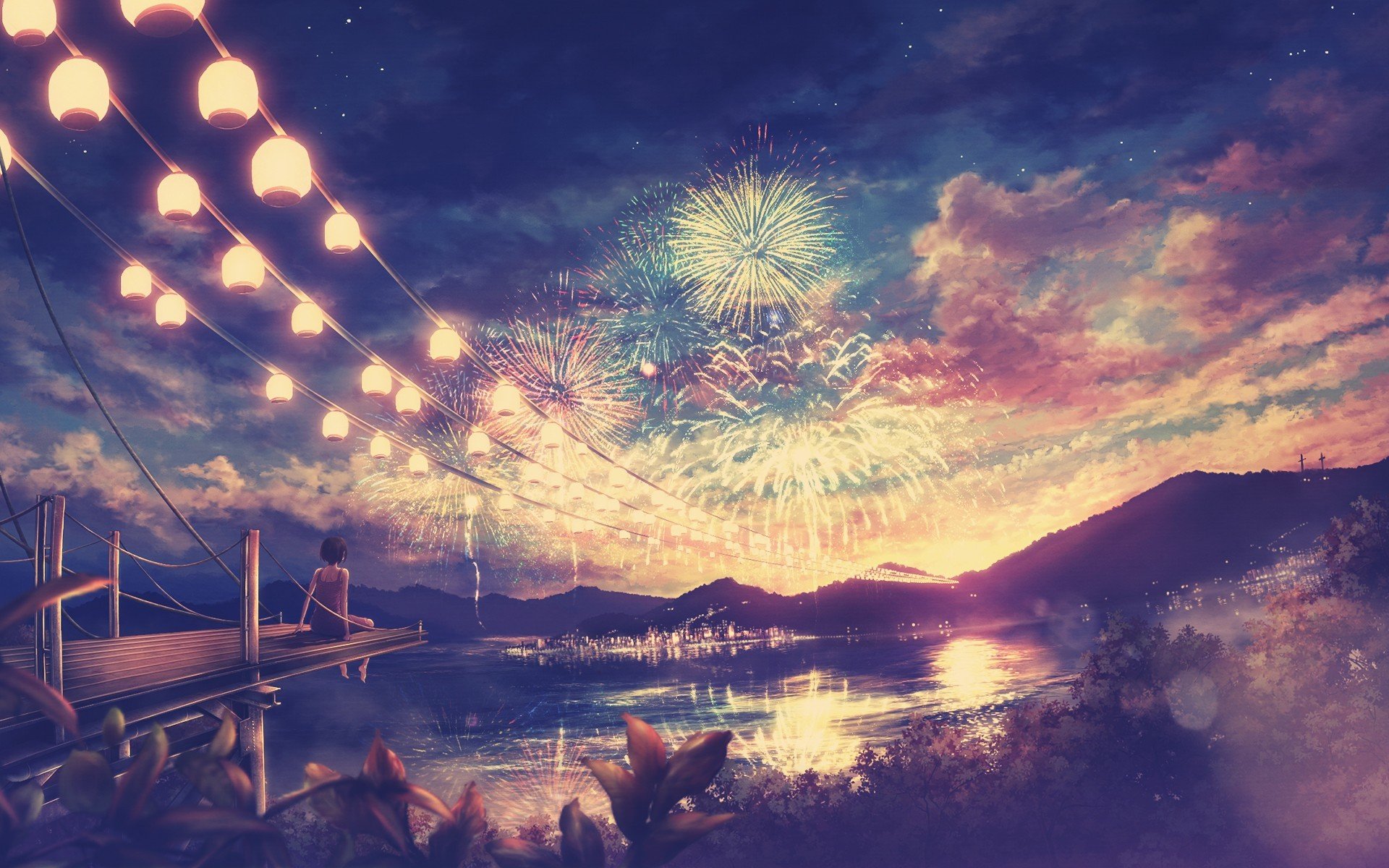 fireworks Wallpaper