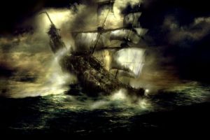 sailing ship, Storm (character), Storm, Painting