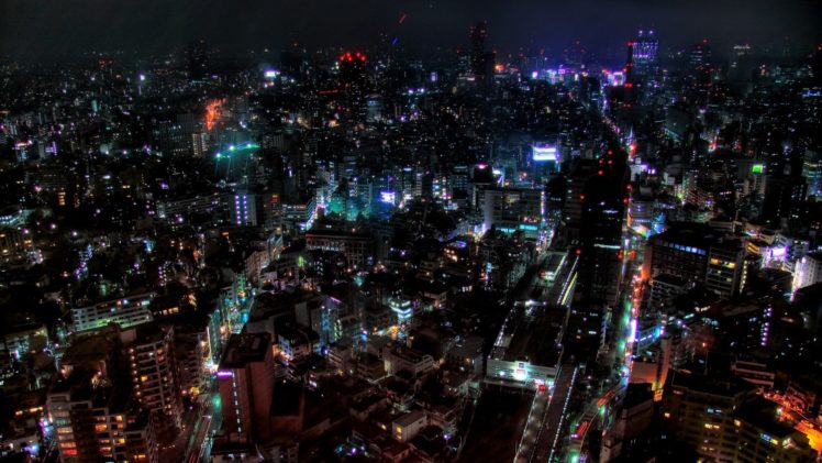 cityscape, Tokyo, Night, City HD Wallpaper Desktop Background