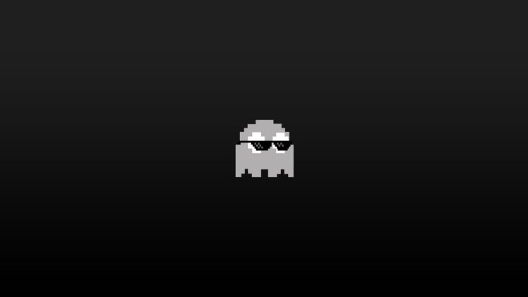 Pacman, Minimalism HD Wallpaper Desktop Background