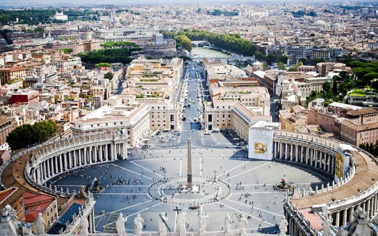cityscape, Architecture, Building, Vatican City HD Wallpaper Desktop Background