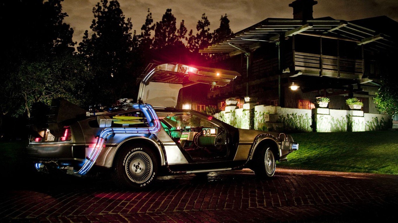 DeLorean, Back to the Future Wallpaper