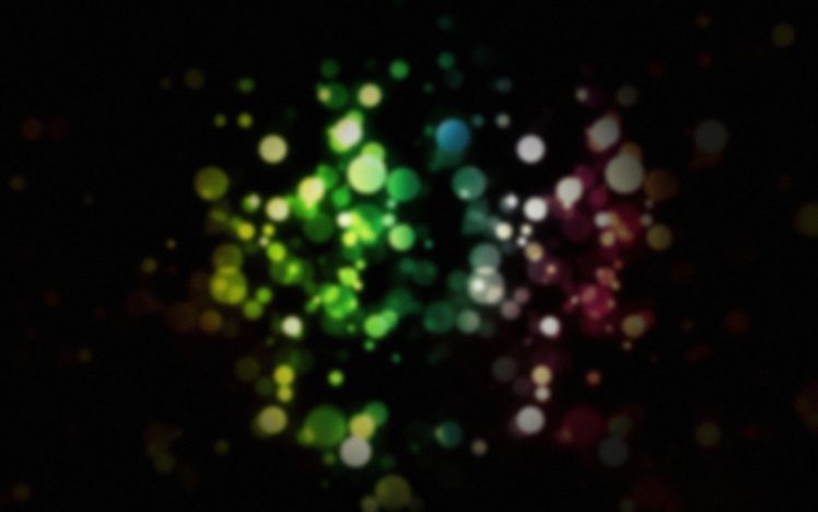 macro, Colorful, Circle, Black HD Wallpaper Desktop Background