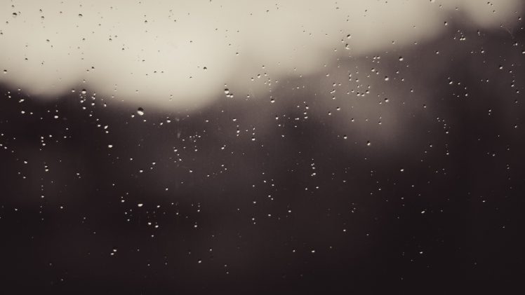 water drops, Closeup, Water on glass HD Wallpaper Desktop Background