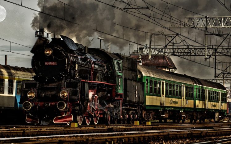 train, Railway, Poland, Polish HD Wallpaper Desktop Background