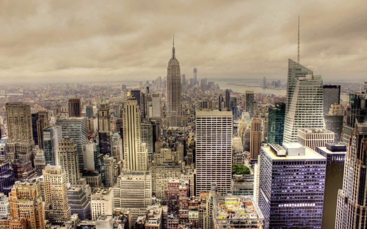 cityscape, New York City, USA, Empire State Building HD Wallpaper Desktop Background