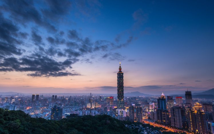 cityscape, Building, Taipei 101 HD Wallpaper Desktop Background