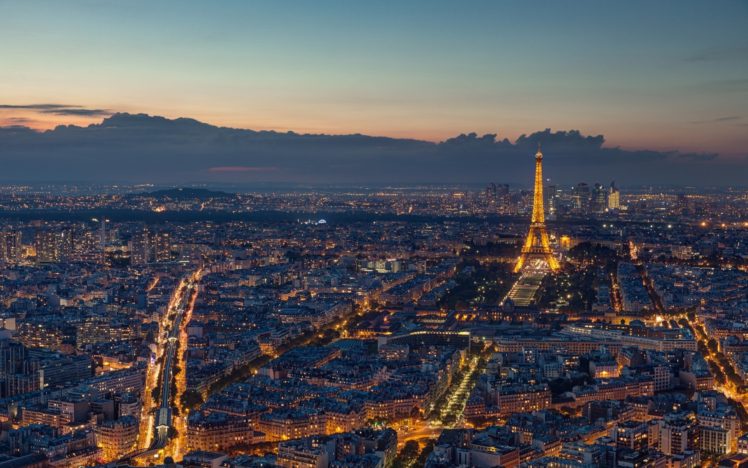 cityscape, Paris, Building, France, Eiffel Tower, Lights HD Wallpaper Desktop Background