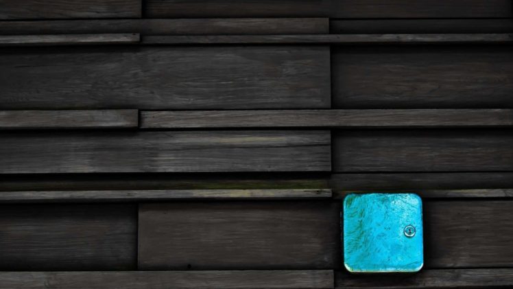 simple, Wood, Wooden surface, Black, Blue HD Wallpaper Desktop Background