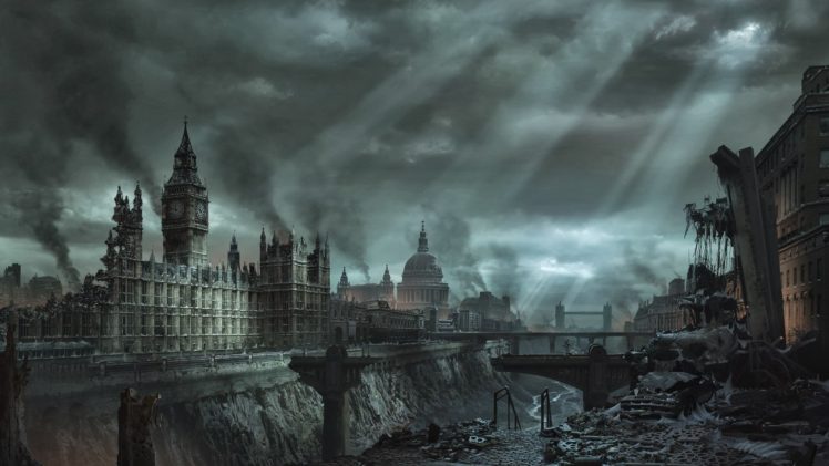 London, Apocalyptic HD Wallpaper Desktop Background