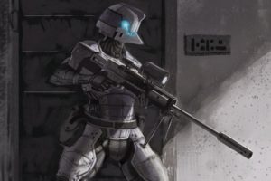 robot, Sniper rifle