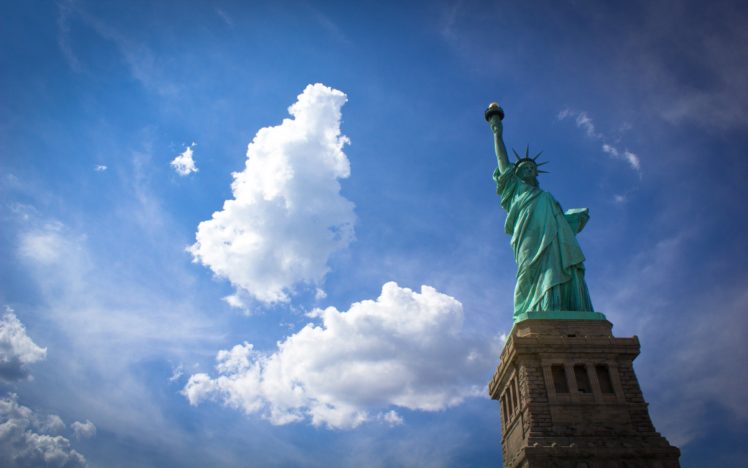 statue, Statue of Liberty HD Wallpaper Desktop Background