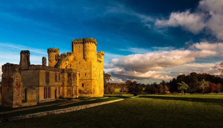 Alnwick Castle, Castle, Northumberland, England HD Wallpaper Desktop Background