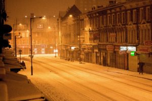 street, Snow