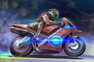 futuristic, Moto GP