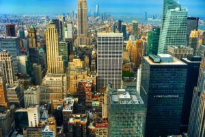 New York City, Empire State Building, Panoramas, Manhattan