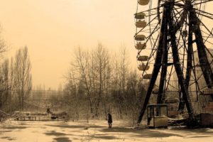 urbex, Urban exploration, Pripyat, Abandoned, Alone, Sepia